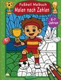 Josef Mickey Müller: Malen nach Zahlen Fußball Malbuch für Kinder ab 5-7 Jahren, Buch