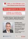 Karlheinz Zuerl: Management in China, Buch