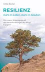 "Resilienz: stark im Leben, stark im Glauben" steht über einem Baum an einer Küste mit Meer und Himmel im Hintergrund.