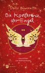 Text: "Doris Bewernitz, Die Konferenz der Engel, Geschichten zur Weihnachtszeit." Illustration: Engel mit goldenen Flügeln.