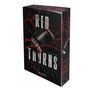 „Red Thorns“, dunkle Romantik, von Rina Kent. Ein Football mit roten Dornen.
