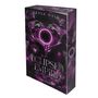 Auf dunklem Hintergrund steht "TESSA HALE" und "ECLIPSED EMPIRE". Mittig erscheint ein leuchtendes, filigranes Symbol.