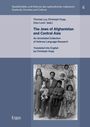 "The Jews of Afghanistan and Central Asia" von Loy, Hopp, Levin. Darunter ein altes Foto einer Familie mit dekorativem Hintergrund.
