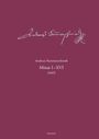 "Andreas Hammerschmidt, Missæ I–XVI (1663)" in Weiß auf bordeauxfarbenem Hintergrund mit einer geschwungenen Unterschrift darüber.
