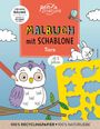 Pen2nature: Malbuch mit Schablone. Tiere, Buch