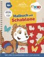 Pen2nature: Bobo Siebenschläfer Malbuch mit Schablone. Zeichnen und Malen für Kinder ab 4 Jahren, Buch