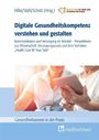 „Digitale Gesundheitskompetenz verstehen und gestalten. Kommunikation und Versorgung im Wandel.“ Personen mit Tablet.