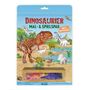 Trötsch Verlag GmbH & Co. KG: TRÖTSCH - Malbuch Dinosaurier Mal- und Spielspaß S2 Malbuch mit Spielzeug| Ab 3 Jahren, Buch