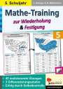 Jörg Krampe: Mathe-Training zur Wiederholung und Festigung / Klasse 5, Buch
