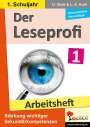 Ulrike Stolz: Der Leseprofi - Arbeitsheft / Klasse 1, Buch