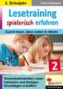 Petra Hartmann: Lesetraining spielerisch erfahren / Klasse 2, Buch