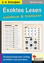 Michael Junga: Exaktes Lesen anbahnen & trainieren, Buch