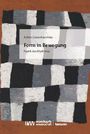 Titel: "Form in Bewegung"; Autor: Achim Geisenhanslüke. Ein geometrisches Muster aus Schwarz, Weiß und Grau.
