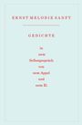 Ernst Melodie Sanft: Gedichte in nem Selbstgespräch von nem Appel und nem Ei, Buch