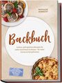 **Titel:** Backbuch  
**Untertitel:** Leckere, gelingsichere Rezepte...  
**Autor:** Mathilde Albrecht  
Abbildungen von Gebäck und Quiche.