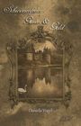 „Schwanenfeder Ginster & Gold“ von Daniela Vogel. Eine antike Illustration mit Schloss und Schwan in Barockrahmen.