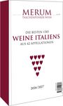 MERUM Taschenführer Wein: Die besten 1585 Weine Italiens aus 42 Appellationen. Herzen formen eine Traube. 2026/2027.
