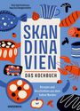 "Skandinavien - Das Kochbuch. Rezepte und Geschichten aus dem hohen Norden." Illustrationen von Meeresfrüchten und Obst.