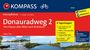 Walter Theil: KOMPASS Fahrradführer Donauradweg 2, Von Passau über Wien nach Bratislava, Buch