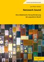 FORUM MUSIKPÄDAGOGIK oben, "Netzwerk Sound" von Jan-Peter Herbst. Lautsprecher in verschiedenen Farben und Größen unten.