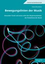 "Bewegungslinien der Musik" von Hans Brandner, bunte Lichtlinien auf schwarzem Hintergrund, Logo von Hollitzer.