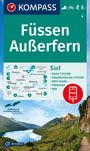 : KOMPASS Wanderkarte 4 Füssen, Außerfern 1:50.000, KRT