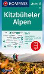 : KOMPASS Wanderkarte 29 Kitzbüheler Alpen 1:50.000, KRT