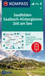 : KOMPASS Wanderkarte 30 Saalfelden, Saalbach-Hinterglemm, Zell am See 1:50.000, KRT