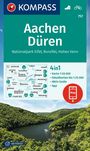 KOMPASS Wanderkarte 757 Aachen, Düren, Nationalpark Eifel, Rureifel, Hohes Venn 1:50.000, KRT