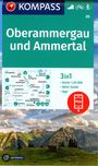 : KOMPASS Wanderkarte 05 Oberammergau und Ammertal 1:35.000, KRT