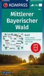 : KOMPASS Wanderkarte 196 Mittlerer Bayerischer Wald 1:50.000, KRT