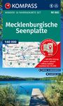 : KOMPASS Wanderkarten-Set 865 Mecklenburgische Seenplatte (3 Karten) 1:60.000, KRT