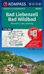 KOMPASS Wanderkarte 873 Bad Liebenzell/Bad Wildbad 1:25.000, KRT