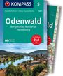 Elke Haan: KOMPASS Wanderführer Odenwald, 60 Touren mit Extra-Tourenkarte, Buch