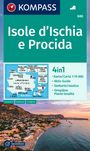 KOMPASS Wanderkarte 680 Isole d' Ischia e Procida 1:15.000, KRT