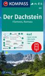 : KOMPASS Wanderkarte 031 Der Dachstein, Ramsau, Filzmoos 1:25.000, KRT
