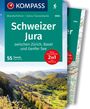 Peter Mertz: KOMPASS Wanderführer Schweizer Jura, 55 Touren mit Extra-Tourenkarte, Buch