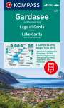 : KOMPASS Wanderkarten-Set 697 Gardasee und Umgebung - Lake Garda and its surroundings - Lago di Garda e dintorni (3 Karten) 1:35.000, KRT