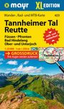 : Mayr Wanderkarte Tannheimer Tal, Reutte XL 1:25.000, KRT