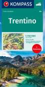 : KOMPASS Autokarte Trentino 1:150.000, KRT