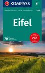 : KOMPASS Wanderführer Eifel, 70 Touren mit Extra-Tourenkarte, Buch