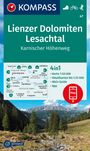 : KOMPASS Wanderkarte 47 Lienzer Dolomiten, Lesachtal, Karnischer Höhenweg 1:50.000, KRT
