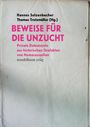 Cover mit Text in Schwarz und Pink: "BEWEISE FÜR DIE UNZUCHT. Private Dokumente aus historischen Strafakten von Homosexuellen."