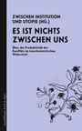 Es ist nichts zwischen uns, Buch