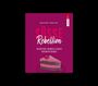 "SÜSSE Rebellion: Backen mit weniger Zucker und mehr Genuss." Illustration einer Torte mit Kirsche auf rosafarbenem Hintergrund.