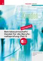 „Betriebswirtschaft/Handel für die Berufsreifeprüfung (Teil 1)“. Hintergrund: schemenhafte Menschen, Textwolke.