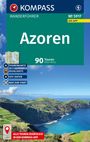 Peter Mertz: KOMPASS Wanderführer Azoren, 90 Touren mit Extra-Tourenkarte, Buch