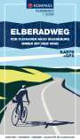 : KOMPASS Fahrrad-Tourenkarte Fahrrad-Tourenkarte - Elberadweg von Cuxhaven nach Magdeburg. Von Nord nach Süd - immer mit dem Wind 1:50.000, KRT