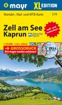 : Mayr Wanderkarte Zell am See, Kaprun XL 1:25.000, KRT