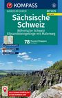 : KOMPASS Wanderführer Sächsische Schweiz, Böhmische Schweiz, Elbsandsteingebirge mit Malerweg, 78 Touren/Etappen mit Extra-Tourenkarte, Buch